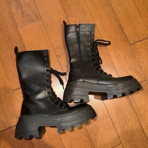 ASOS Black Chunky Combat Boots